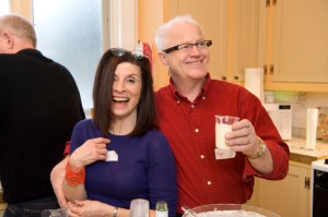 Joyce Kline and Peter Such