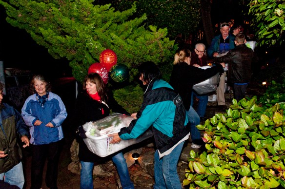2010 - bucket brigade loads the truck