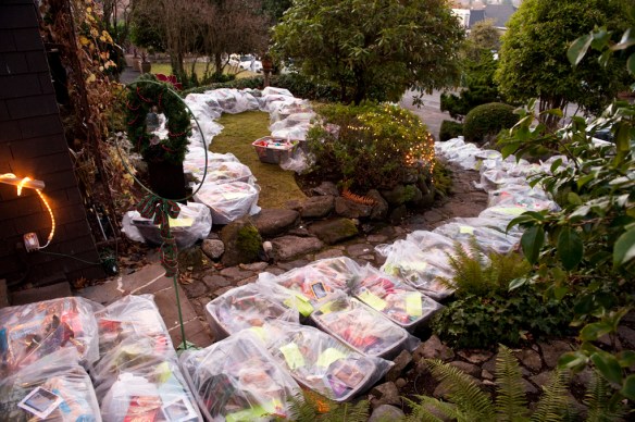 Christmas Hamper Party, December 2011. Photo by Gary McKinstry